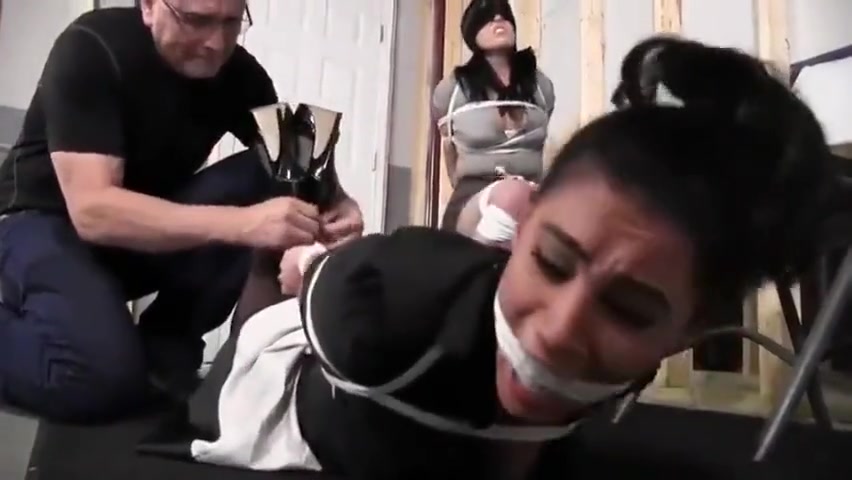 SUPER, SEXY MAIDS (DIXIE COMET & ENCHANTRESS SAHRYE) TIED UP TIGHT & GAGGED
