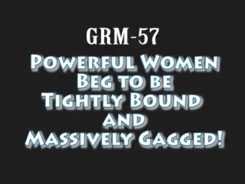 GRM-57 - MOŻLIWE KOBIETY BED TO BED BOUND I MASSIVELY GAGGED!
